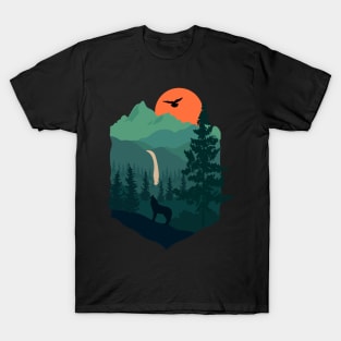 The Wolf of the Forest T-Shirt